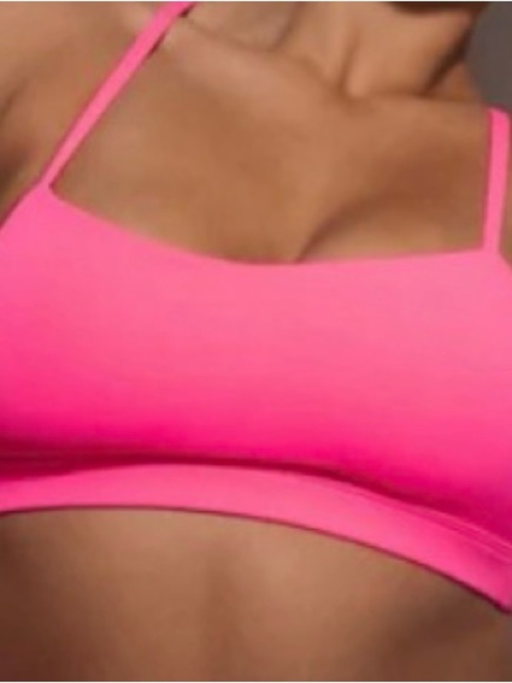 Everyday Seamless Hot Pink Sports Bralette #34